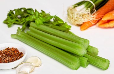 Soup Greens Celery Vegetables Food Healthy Diet